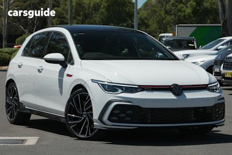 White 2024 Volkswagen Golf Hatchback Gti