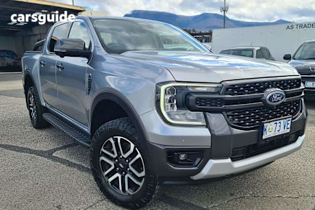 Grey 2023 Ford Ranger Double Cab Pick Up Xlt 2.0 (4X4)