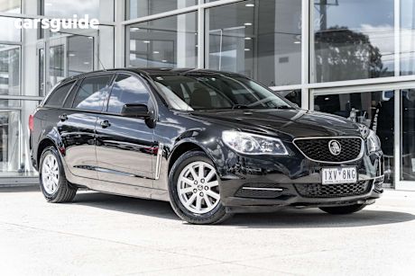 Black 2017 Holden Commodore Sportswagon Evoke