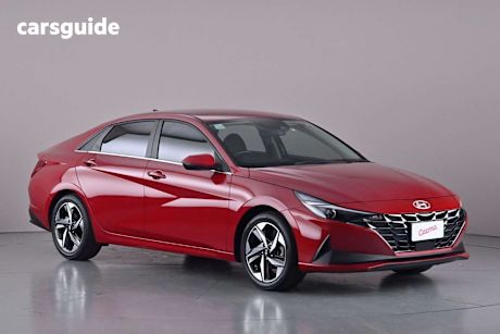 Red 2021 Hyundai I30 Sedan Active