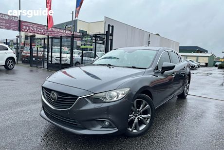 Grey 2013 Mazda 6 Sedan Atenza