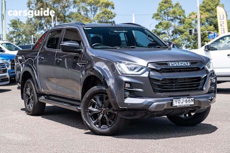 Grey 2023 Isuzu D-MAX Crew Cab Utility X-Terrain (4X4)