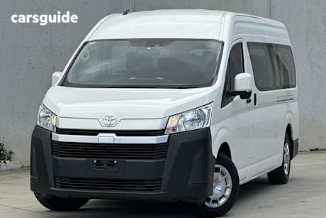 White 2020 Toyota HiAce Bus Commuter (12 Seats)