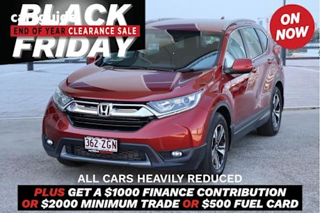 Red 2019 Honda CR-V Wagon Vti (2Wd)