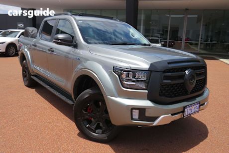 Grey 2025 GWM Cannon Alpha Dual Cab Utility Ultra Phev (4X4)