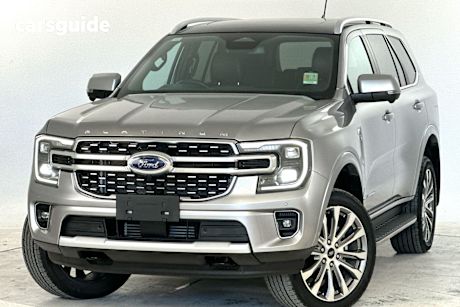 Silver 2024 Ford Everest Wagon Platinum (4Wd)