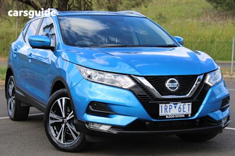 Blue 2020 Nissan Qashqai Wagon St-L