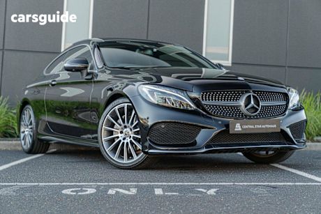 Black 2017 Mercedes-Benz C200 Coupe