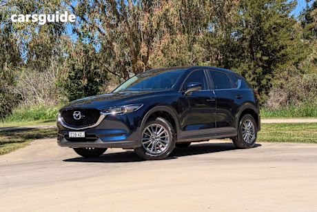 Blue 2018 Mazda CX-5 Wagon Maxx Sport (4X4)