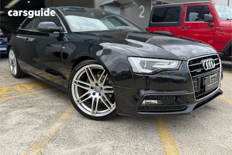 Black 2013 Audi A5 Coupe 2.0 Tfsi Quattro