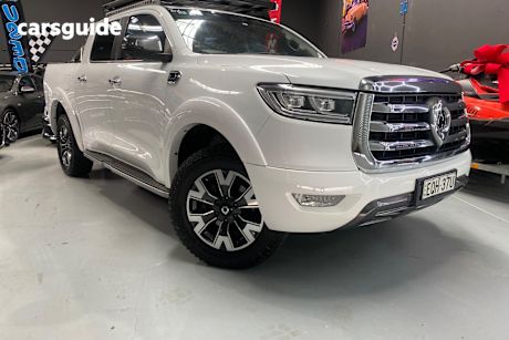 White 2021 GWM UTE Dual Cab Utility Cannon (4X4)