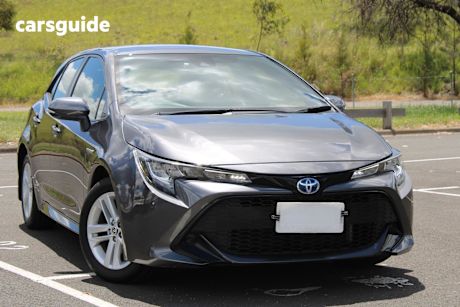 Grey 2022 Toyota Corolla Hatchback Ascent Sport Hybrid