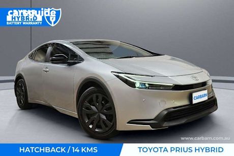 Silver 2025 Toyota Prius Hatch X