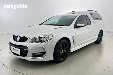 White 2016 Holden UTE Utility Ss-V Redline