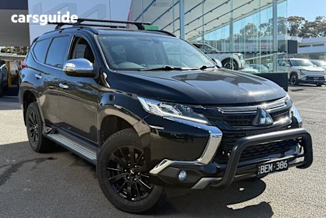 Black 2019 Mitsubishi Pajero Sport Wagon Black Edition (4X4) 7 Seat