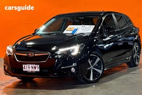 Black 2017 Subaru Impreza Hatchback 2.0S (Awd)