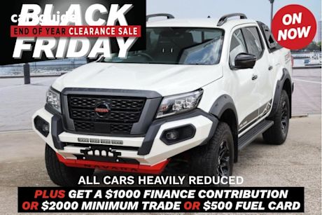 White 2024 Nissan Navara Dual Cab Pick-up Pro-4X Warrior (4X4)