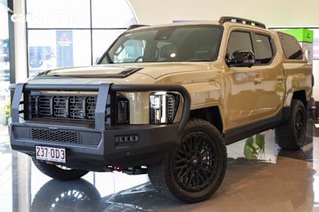 Beige 2025 Kia Tasman Double Cab Pick Up X-Line (4X4) (Std) Body Fender