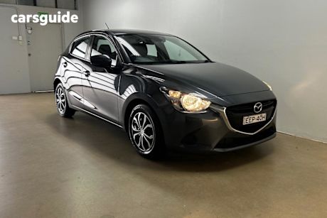 Grey 2017 Mazda 2 Hatchback Neo