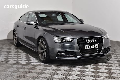 Grey 2015 Audi A5 Hatchback Sportback 1.8 Tfsi