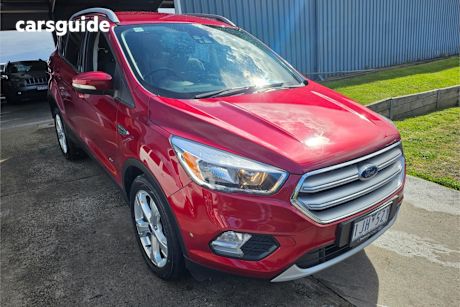 Red 2017 Ford Escape Wagon Trend (Awd)