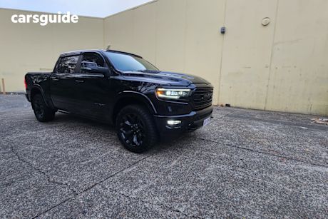 Black 2022 Ram 1500 Crew Cab Utility Limited