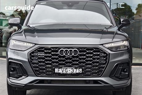 Grey 2022 Audi Q5 Sportback 45 Tfsi Quattro S Line Mhev