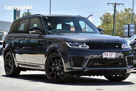 Grey 2021 Land Rover Range Rover Sport Wagon Di6 Hse (221Kw)