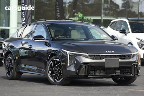 Grey 2025 Kia K4 Sedan Gt-Line