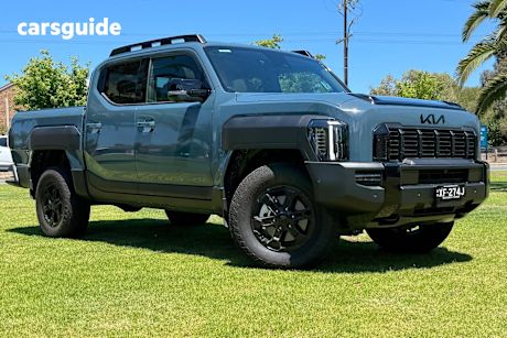 Blue 2025 Kia Tasman Double Cab Pick Up X-Pro (4X4) (0.9T) Bdy Fender