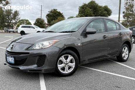 Grey 2013 Mazda 3 Sedan Neo