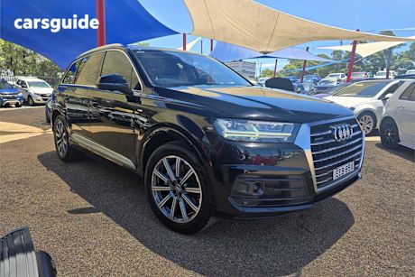 Black 2019 Audi Q7 Wagon 45 Tdi Quattro