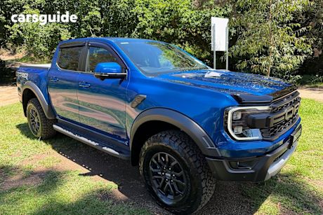 Blue 2024 Ford Ranger Double Cab Pick Up Raptor 3.0 (4X4)