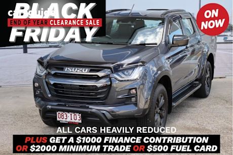 Grey 2023 Isuzu D-MAX Crew Cab Utility X-Terrain (4X4)