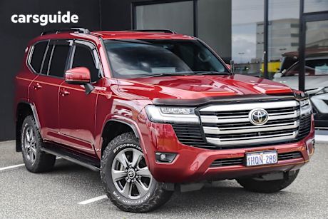 Red 2022 Toyota Landcruiser Wagon Lc300 Vx (4X4)