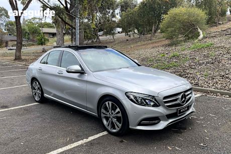 Silver 2014 Mercedes-Benz C200 Sedan