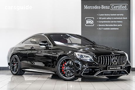 Black 2019 Mercedes-Benz S63 Coupe