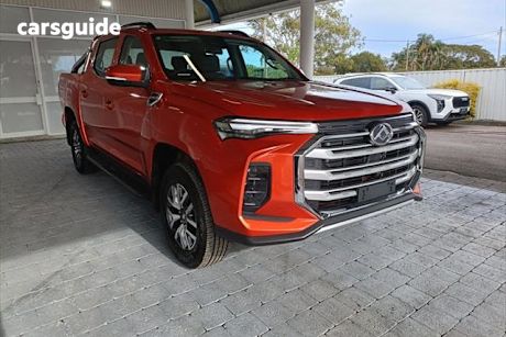 Orange 2025 LDV T60 Double Cab Utility Max Pro (4X4)