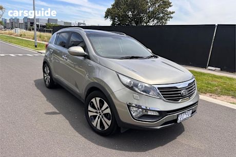 Silver 2013 Kia Sportage Wagon Platinum (Awd)