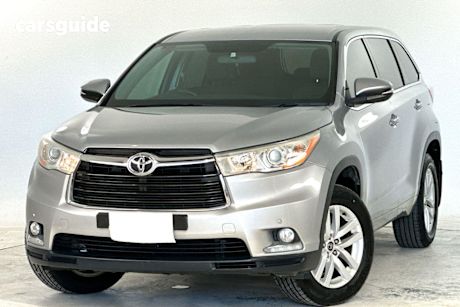 Silver 2015 Toyota Kluger Wagon Gx (4X2)