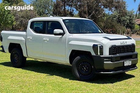 White 2025 Kia Tasman Double Cab Pick Up S (4X4) (Std) Body Fender