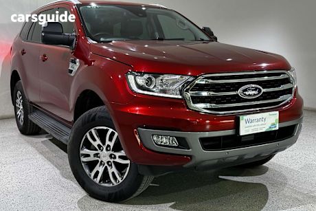 Red 2018 Ford Everest Wagon Trend (4Wd 7 Seat)