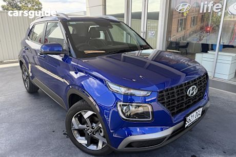 Blue 2025 Hyundai Venue Wagon Active