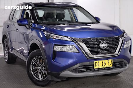 Blue 2024 Nissan X-Trail Wagon St (4Wd) 7 Seat