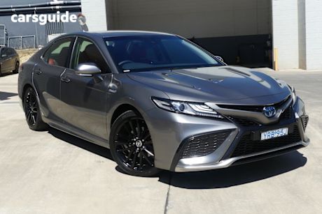 Grey 2023 Toyota Camry Sedan Sx Hybrid