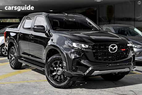 Black 2025 Mazda BT-50 Dual Cab Pick-up Sp (4X4)