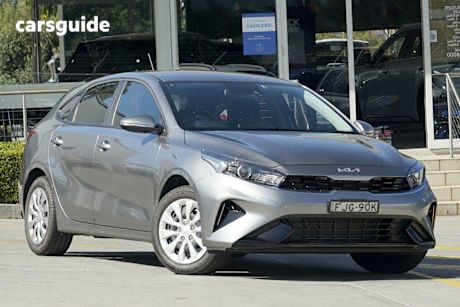 Grey 2024 Kia Cerato Hatchback S