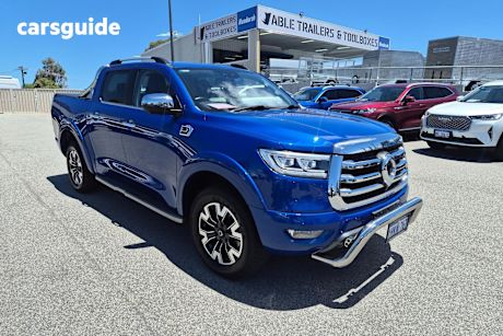 Blue 2020 GWM UTE Dual Cab Utility Cannon-X (4X4)