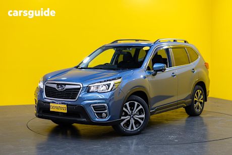 Blue 2019 Subaru Forester Wagon 2.5I Premium (Awd)