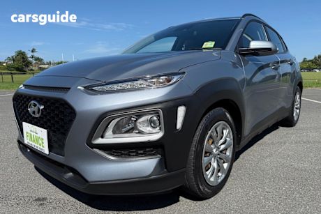 Grey 2019 Hyundai Kona SUV GO